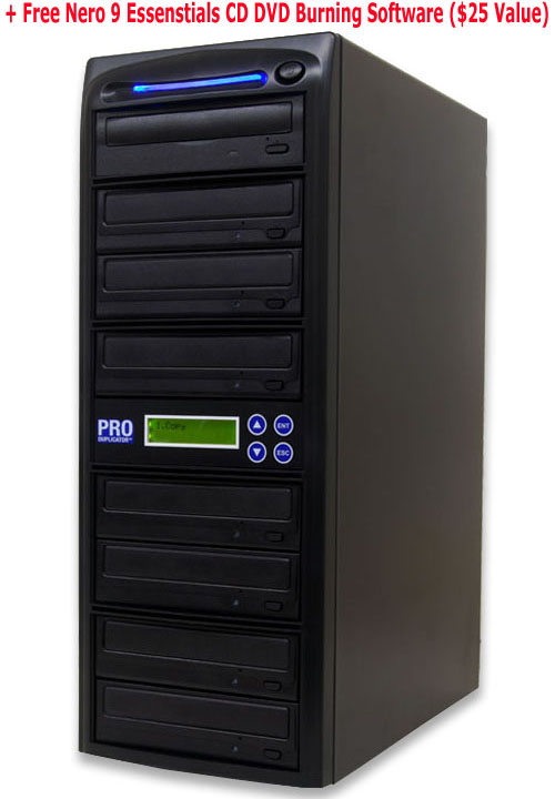   Burner CD DVD Duplicator 24X DL Replicator Duplication Tower