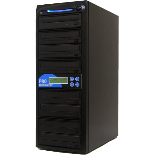 burner lightscribe sata cd dvd duplicator disc copier tower