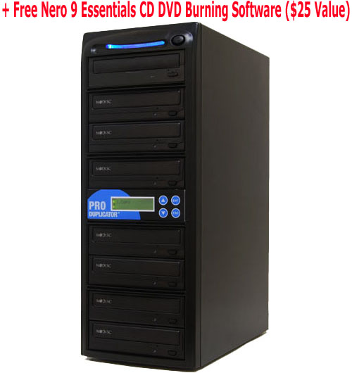   Burner CD DVD Duplicator 24x DL Replicator Duplication Tower